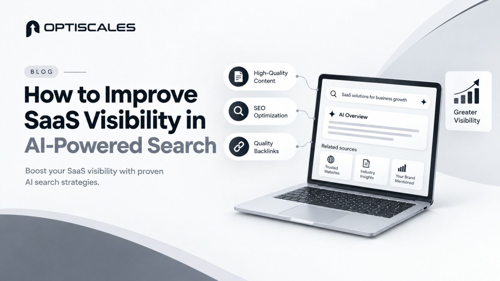 How to Improve SaaS Visibility in AI-Powered Search
